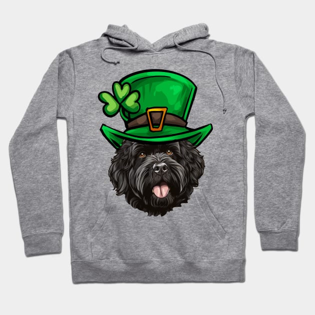 Funny St Patricks Day Bouvier des Flandres Hoodie by whyitsme